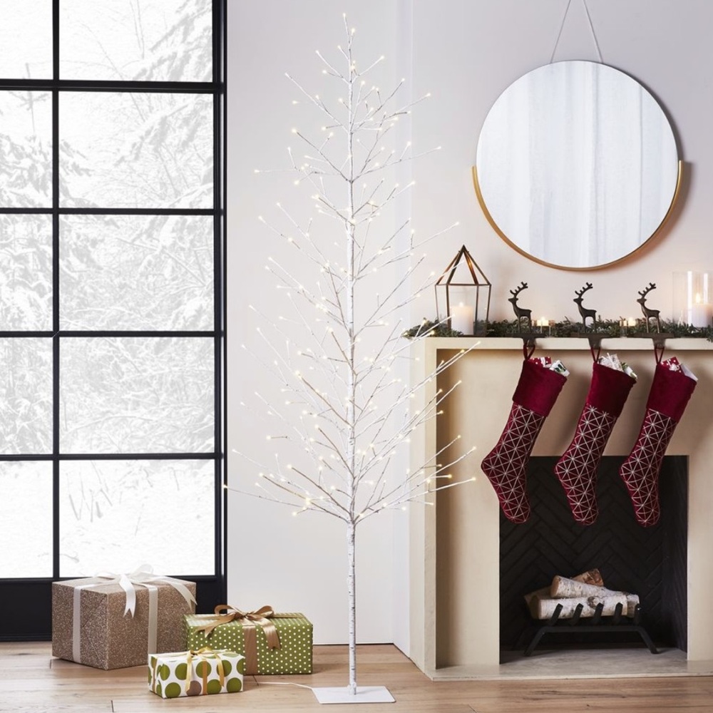 LED 7” Birch tree
